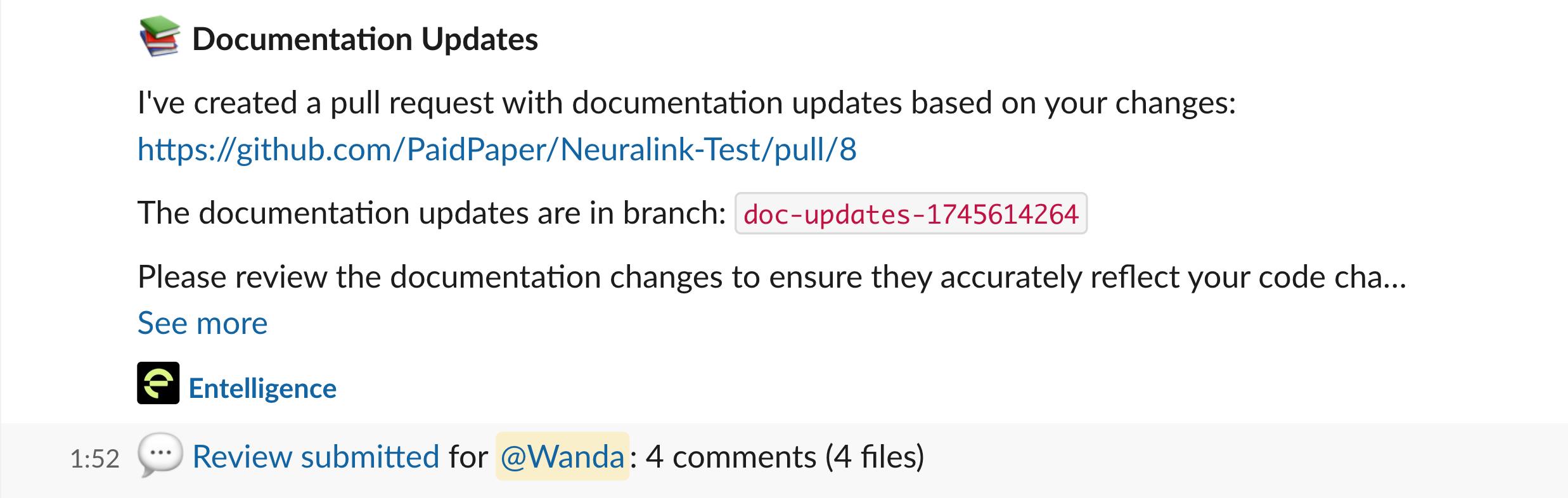 Centralized Notifications